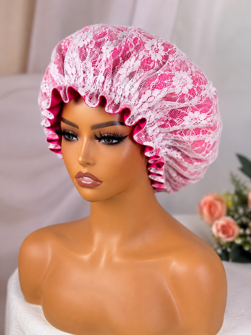 2-Way Satin-Lined Hair Bonnet