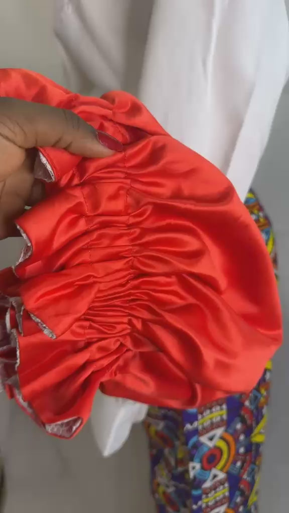 2-Way Satin-Lined Hair Bonnet