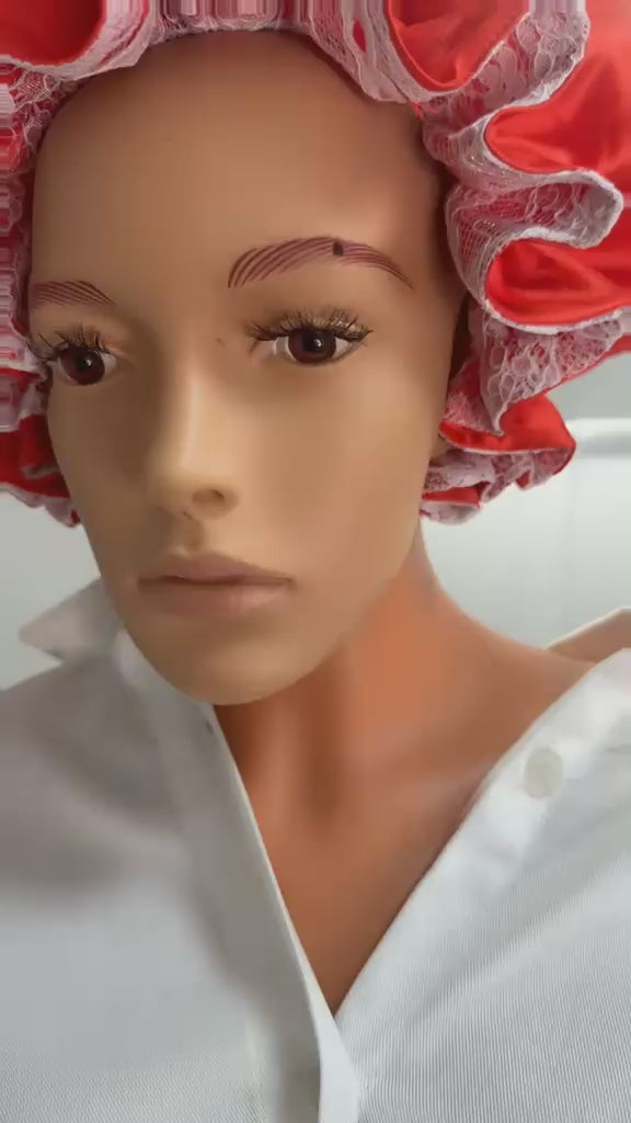 2-Way Satin-Lined Hair Bonnet